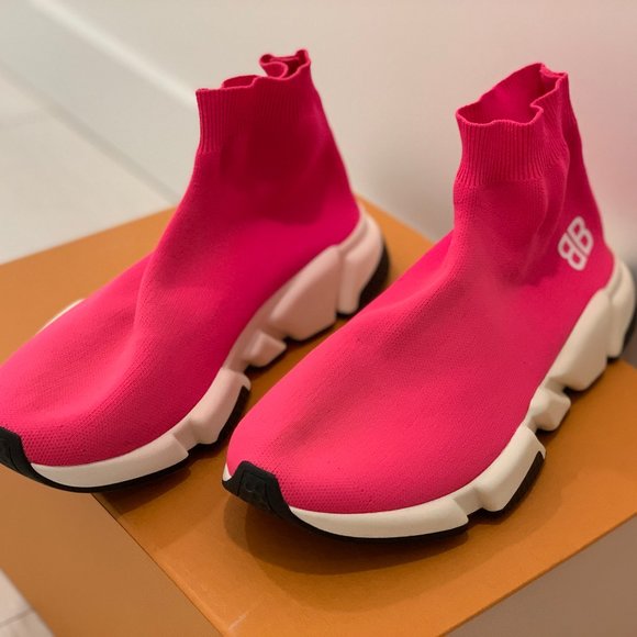 Balenciaga Other - BALENCIAGA Speed High Slip-On sz 41